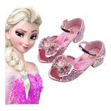 Sandalias De Princesa For Niñas Cosplay Frozen