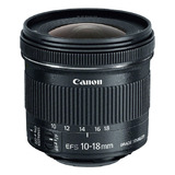 Lente Canon Ef-s 10-18mm F / 4.5 5.6 Is Stm 100% Original