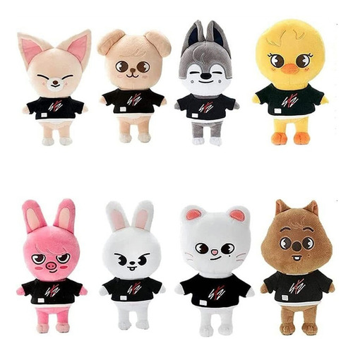 T Stray Kids Skzoo Muñeco Peluche Juguete Niños Regalo