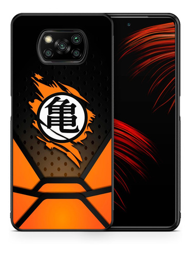 Funda Xiaomi Poco X3 Dragon Ball Art Goku Shadow Tpu