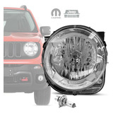 Farol Dianteiro Novo Lado Esquerdo Jeep Renegade Mopar 2018