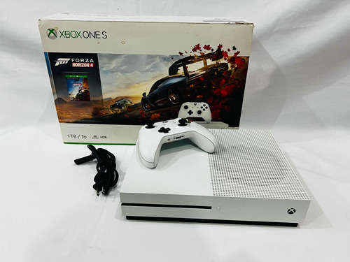 Consola Xbox One S De 1 Tb Color Blanco