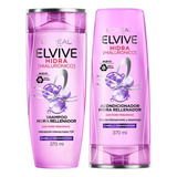 Pack Elvive Hidra Hialurónico 370ml Shampoo + Acondicionador