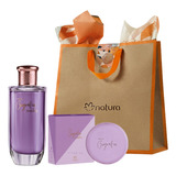 Presente Natura Biografia Encontros Feminino: Perfume + Sabo