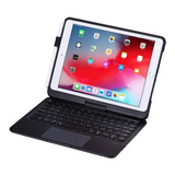 Funda Con Teclado Para iPad 10.2 10.5 Air 8  Color Negro