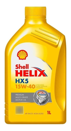 Shell Helix Hx5 15w40 X 1 L