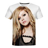 Camiseta Estampada En 3d De Avril Ramona Lavigne Pictures