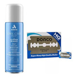 1 Cool Care 439g Andis + 100 Navajas Dorco Azul Doble Filo