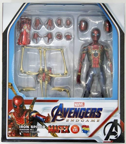 Avengers Mafex 121 Iron Spider Endgame Japones