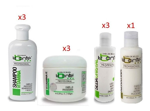 Vit E 150g + Shampoo 250m + Seda Crist 120m + Keratina 120m