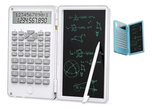 Mini Calculadora De Escritório Com Bloco Para Escrita À Mão