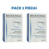 Bioderma Atoderm Barra Limpiadora Pack 2 Piezas 150g C/u