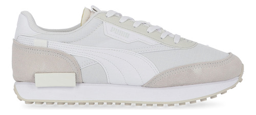 Zapatillas Puma Future Rider Play On En Blanco Y Gris