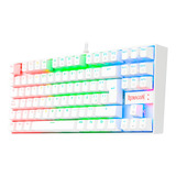 Teclado Mecanico Rgb Redragon Kumara K552 Switch Red