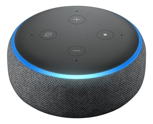 Amazon Echo Dot 3rd Gen Com Assistente Virtual Alexa Carvão 