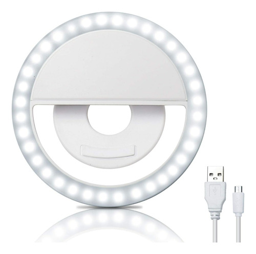 Anel Luminoso Para Celular Flash Selfie Mini Ring Light