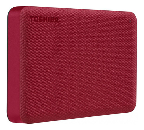 Disco Duro Externo Usb 3.0 Toshiba Canvio 4tb - Rojo 