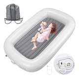 Josen Cama Inflable Automatica De Viaje Para Ninos Pequenos,