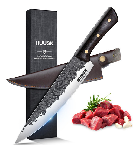 Huusk Cuchillos De Japon, Cuchillo De Chef De 8 Pulgadas, Cu
