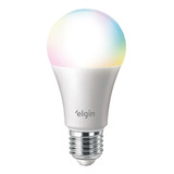 Lâmpada Inteligente Led Bulbo 15w Rgb Smart Color - Elgin