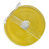 Rolo Neon Flex 12 Volts 12v 5 Metros Flexivel Amarelo 