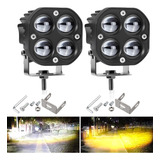 5d Faro Led Auxiliar De Luz Antiniebla Para Moto Auto 80w