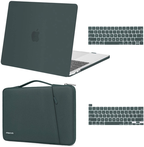 Funda Para Macbook Pro 13 (a2338 M1 A228), Verde/protectora