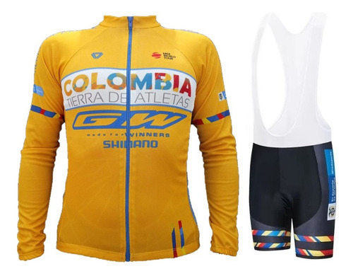 Uniforme Ciclismo Ruta Tierra De Atletas Badana Gel 20-19d