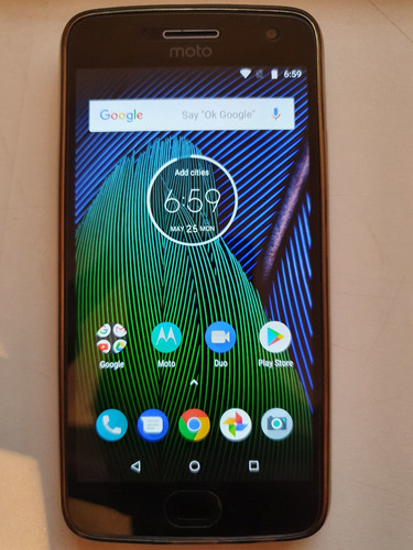 Celular Motorola Moto G5 Plus Gris 32gb Xt1681 Impecable