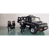 Playmobil Policías Swat Con Equipo 