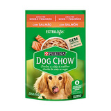 Dog Chow Adulto Minis Y Pequeñas Con Salmón 15 Unid 