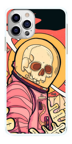 Capa Caveira Astronauta Astro Capinha Para Celular