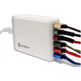 Regua 6x Usb Carregador Tomada Hub 10a Turbo Rapido