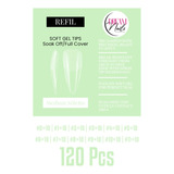 Bolsa Tips Soft Gel (120pcs) - Medium Stiletto - Dream Nails