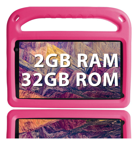 Tableta Goodtel G7 Niños Android Rom De 32 Gb Con Funda