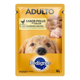 Pouch Pedigree Adulto Pollo En Salsa 100 Grs X 12 Unidades