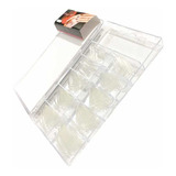 Pack 6 Tips Color Transparente/blanco/hueso