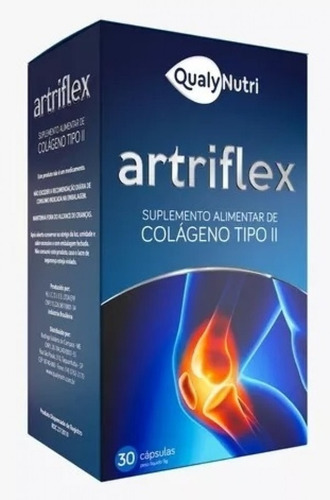 Artriflex Colágeno Tipo Ii C/30cáps Qualynutri Articulações