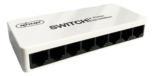 Switch De Rede Internet Divisor 8 Portas Rj45 10/100mbps