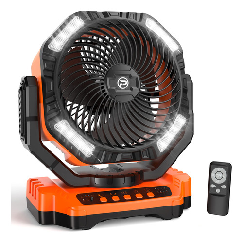 Ventilador De 40000 Mah, Funciona Con Pilas, Ventilador Osci