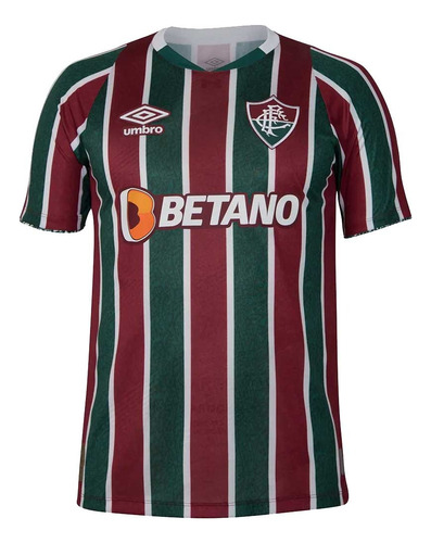 Camisa Fluminense 2024 Umbro Original Tricolor - Masculina