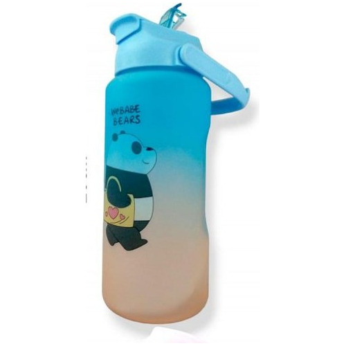 Botella 2 Lts Motivacional Escandalosos We Babe Bears Panda