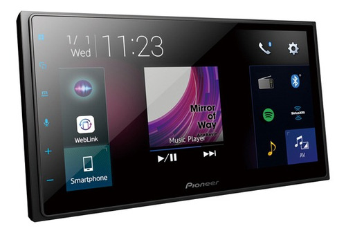 Pantalla Estereo Pioneer Multimedia 6.8  Táctil Capacitiva 