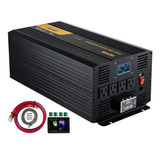 Vevor Inversor De Corriente De Onda Sinusoidal Pura 3500w24v