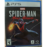 Spider-man Miles Morales Fisico Ps5 Impecable!!