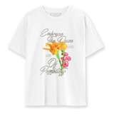 Playera Manga Corta Estampada C&a De Mujer