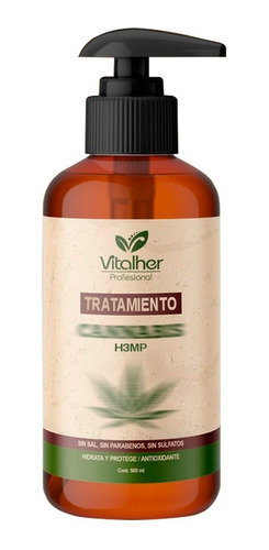 Tratamiento Natural Vitalher - mL a $90