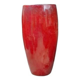 Vaso Vietnamita Cerâmica Vinho Cone 106cm X 49cm