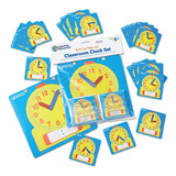 Learning Resources Ler0575 Write & Wipe Clocks Classroom Set