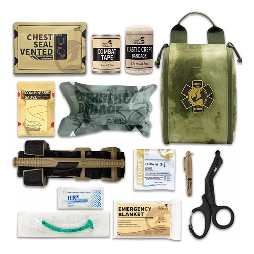 Rhino Rescue Ifak Trauma Kit De Respuesta Rápida A Emergenci